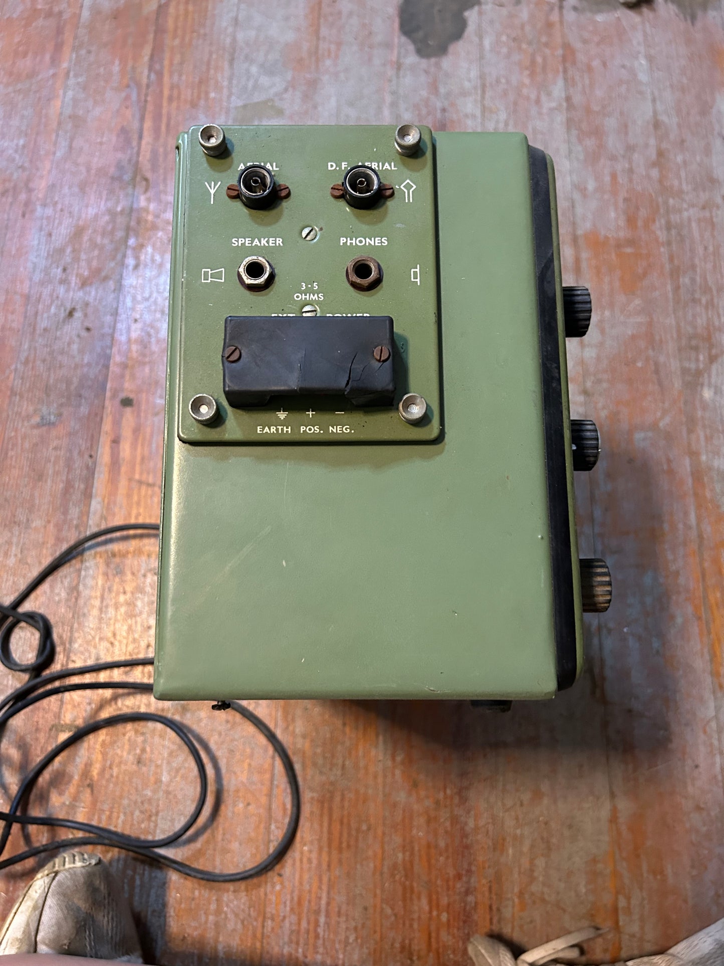 Sailor Type 46T Marine Radio Direction Finder RDF Receiver w/ Direction Finding Antenna S.P. Radio
