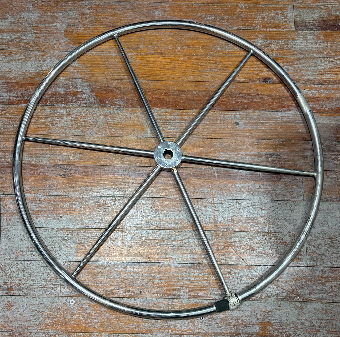 32"  Wheel with 1" to tapered 11/16" shaft