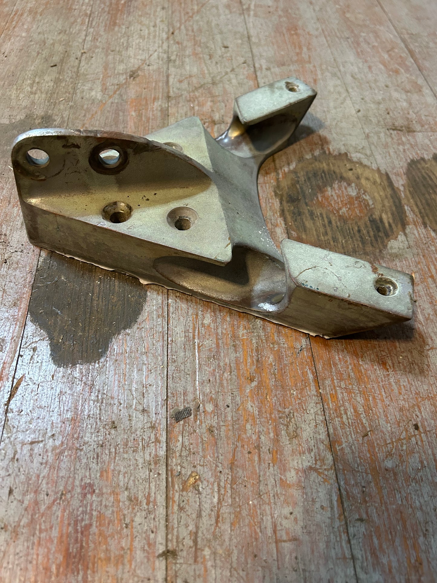Bronze  Forward Double Chock/ Chain Plate Deck Fitting
