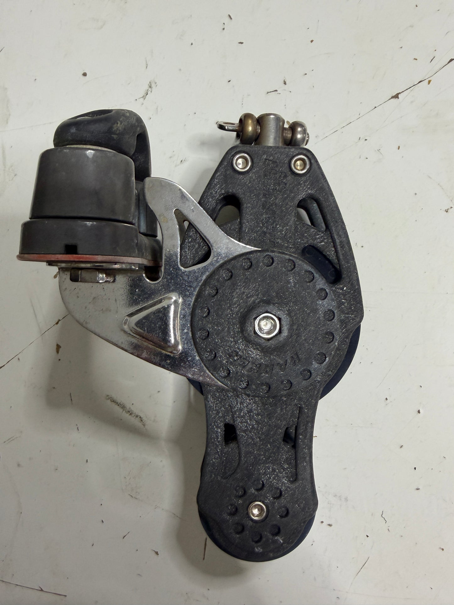 Harken 57C Fiddle Block With Cam Cleat - 7/16" Line