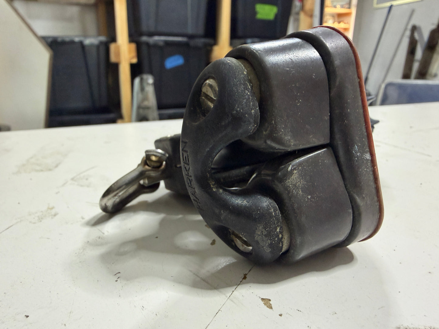 Harken 57C Fiddle Block With Cam Cleat - 7/16" Line