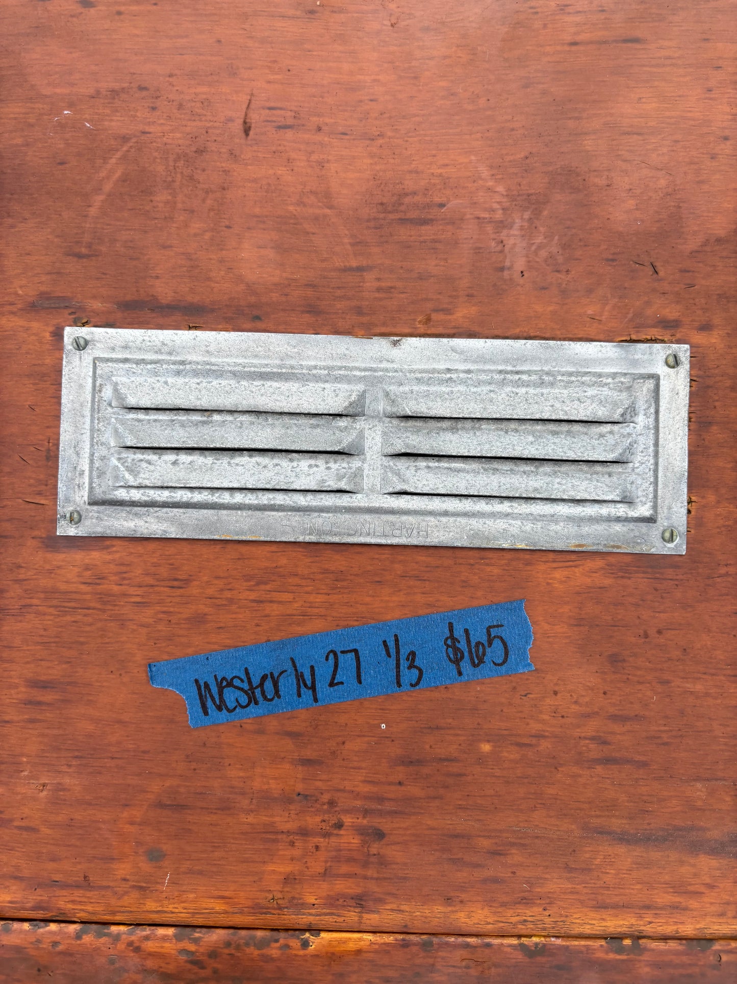 Westerly 27 Set of 3 Companionway Boards -- #36