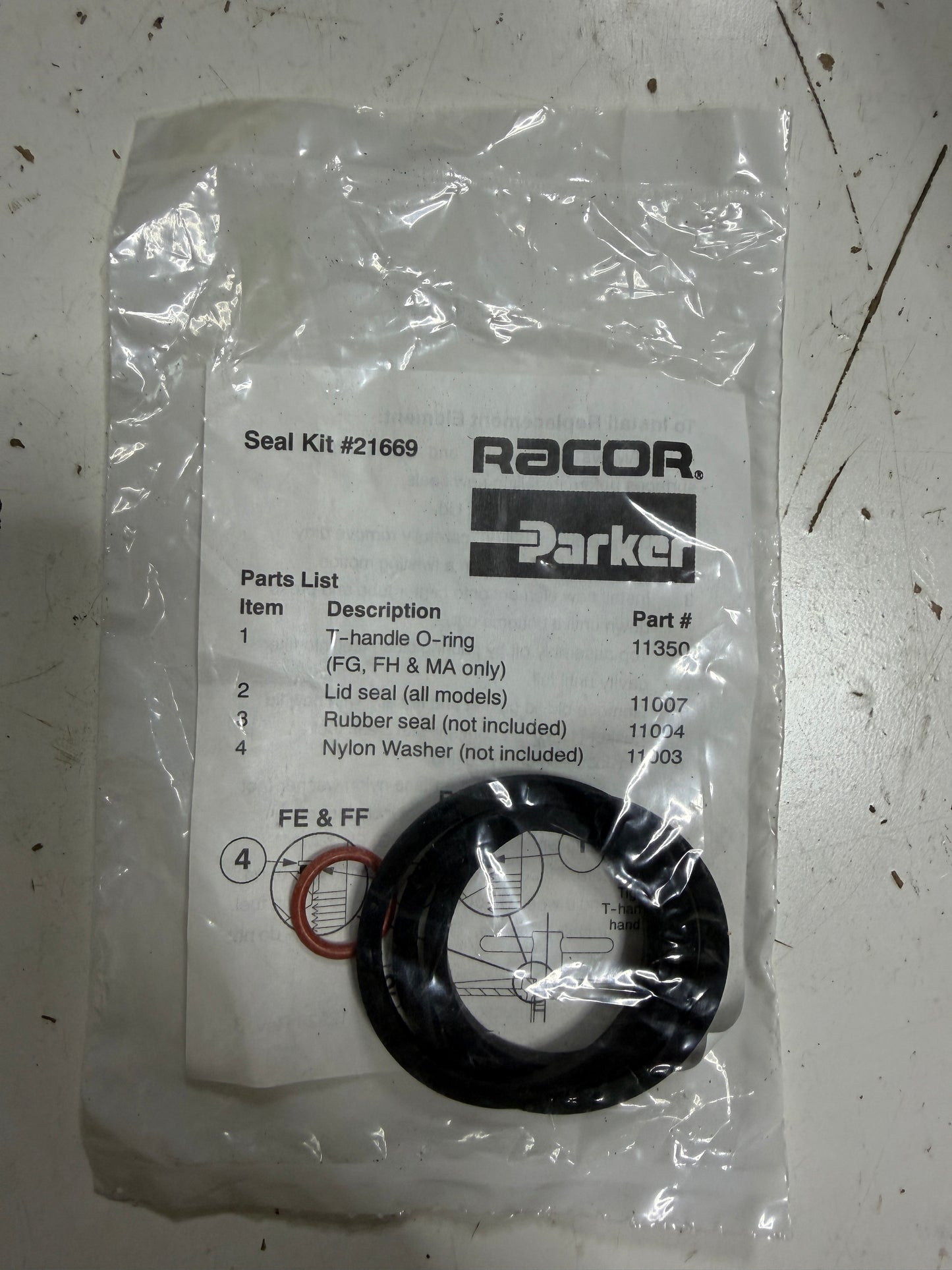 Racor Seal Kit #21669 - NEW