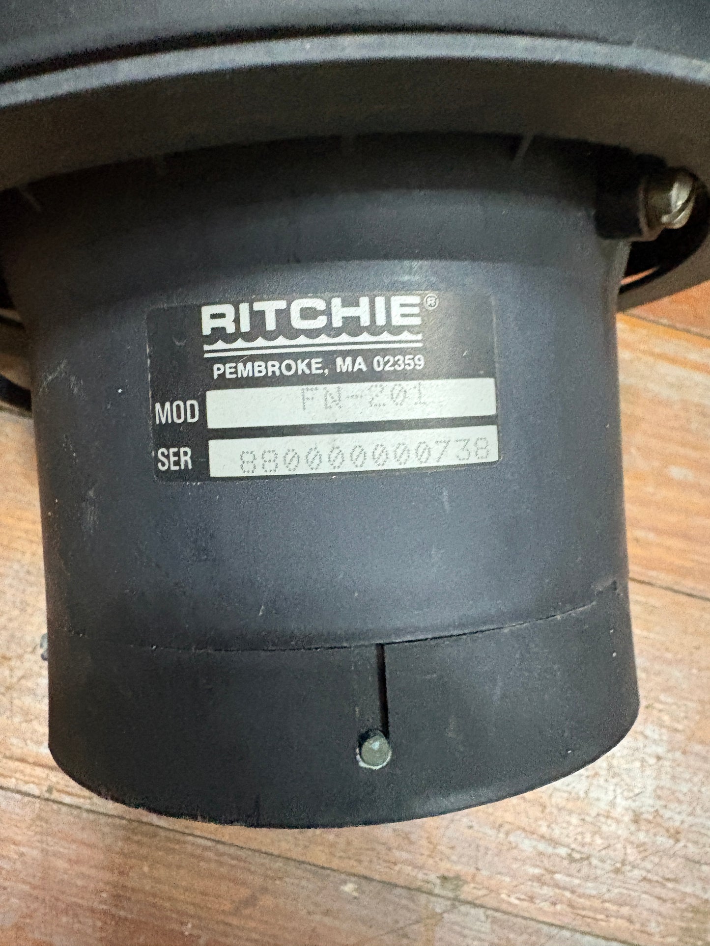 Ritchie FN-201 Flush Mount Navigator Compass Black