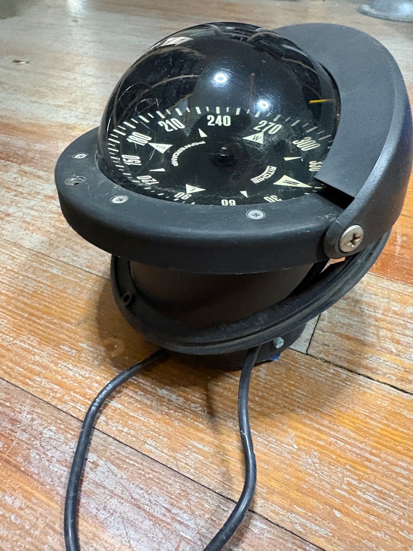Ritchie FN-201 Flush Mount Navigator Compass Black