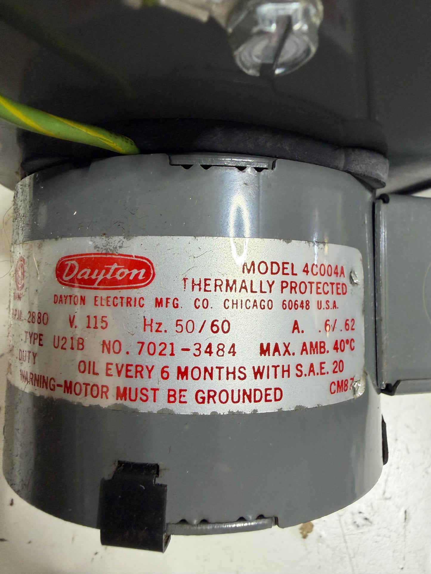 Dayton Shaded Pole Blower - 4C004A