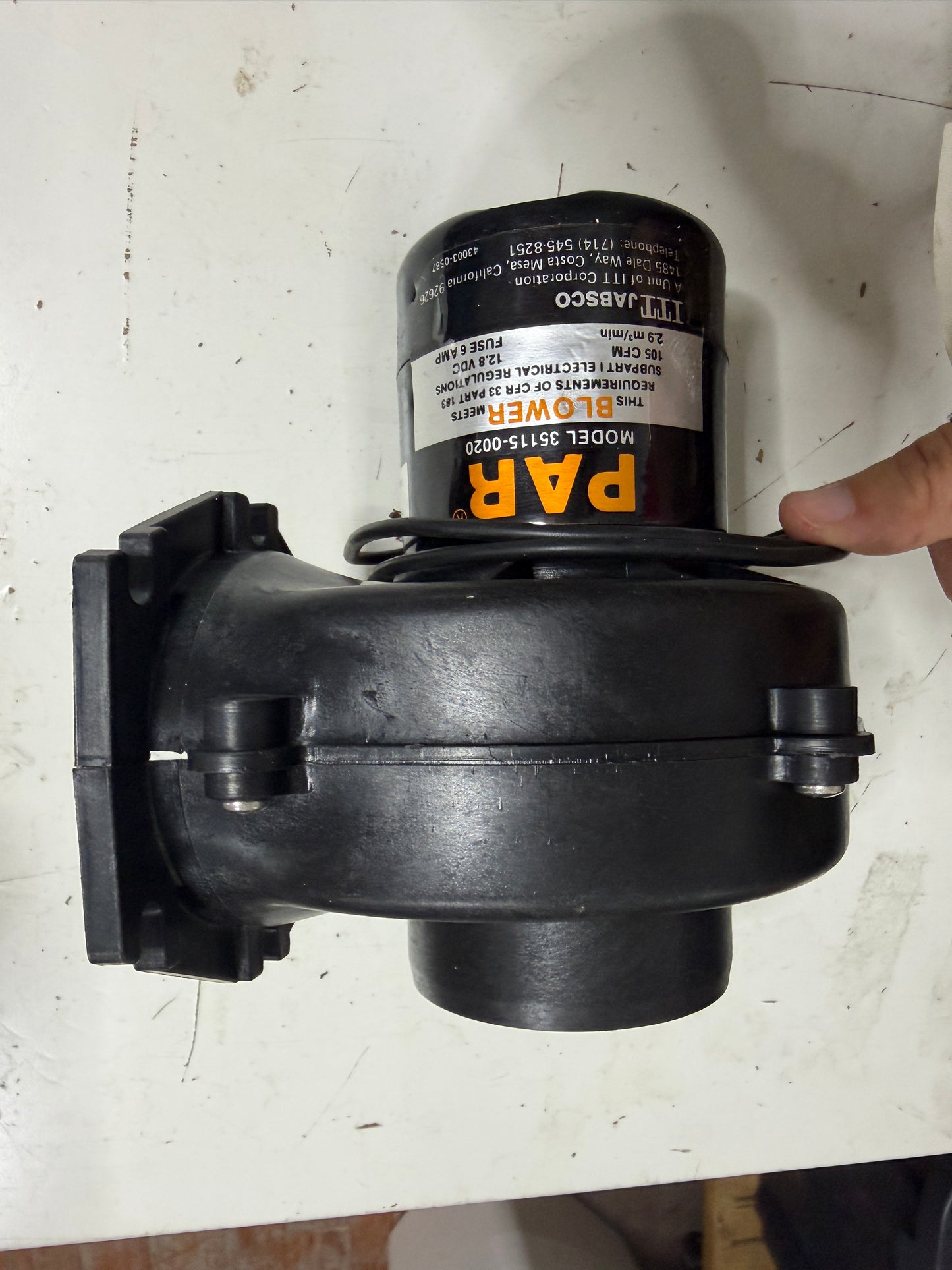 PAR MODEL - 35115-0020 Blower