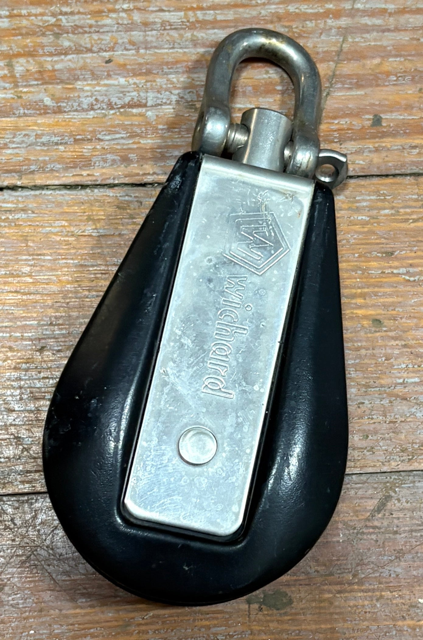 Wichard 3" Sheave Swivel Block with Shackle, 5/8" Line