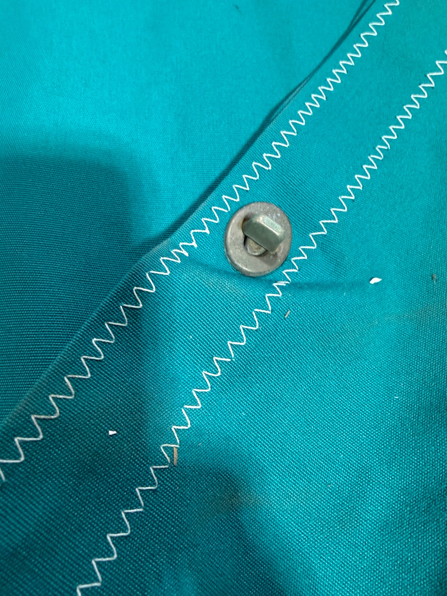 12'8" Long Teal Blue Mainsail Canvas Cover