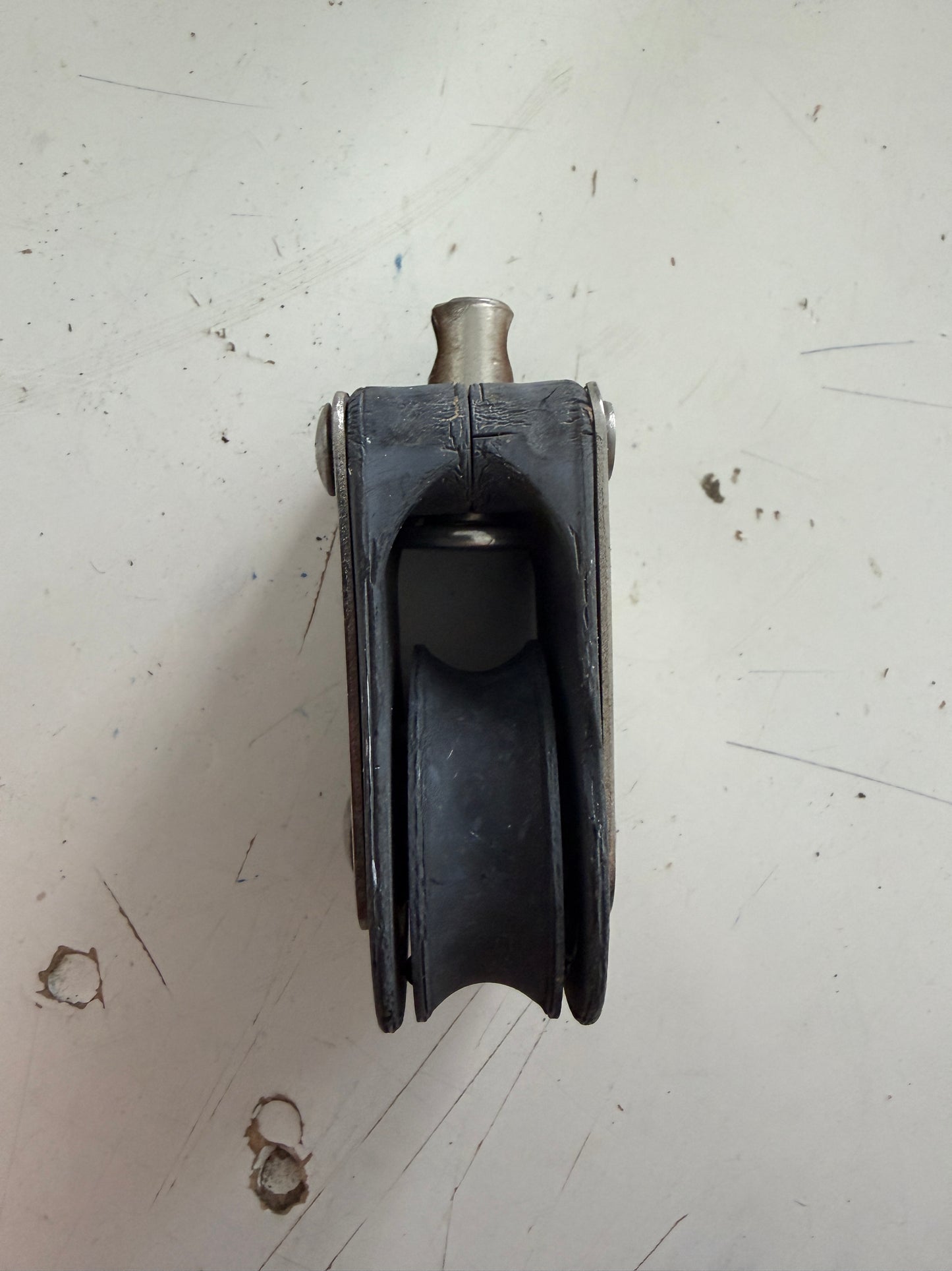 Seaway Single Swivel Block - 1 1/2" Sheave x 3/8" Line