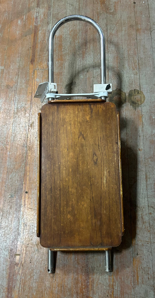 Stainless Steel Pedestal Guard w/ Folding Teak Cockpit Table