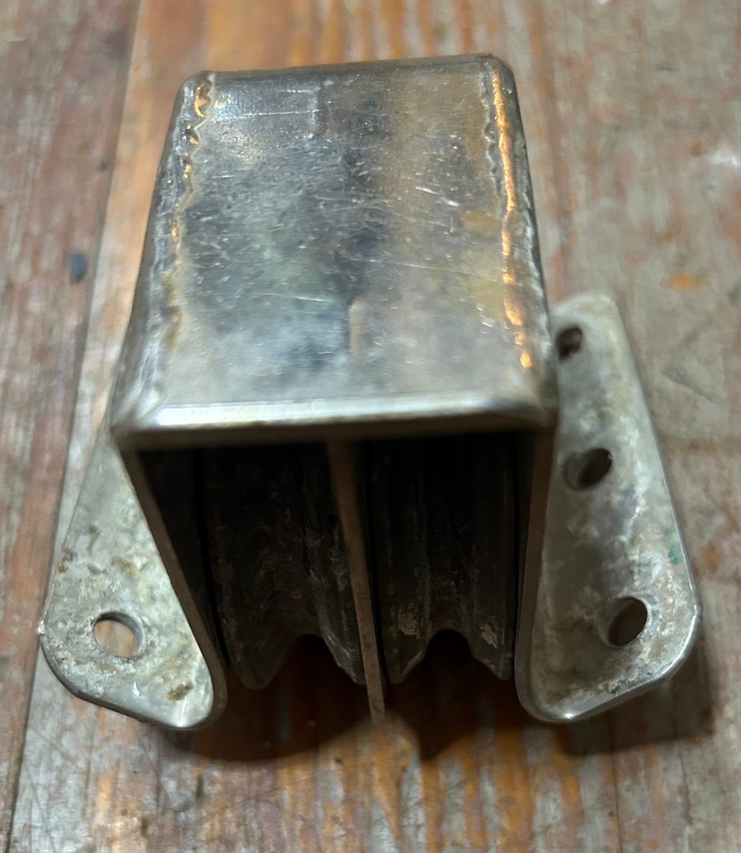 SS Double Wire Deck Block Pulley – 3/16” wire MAX