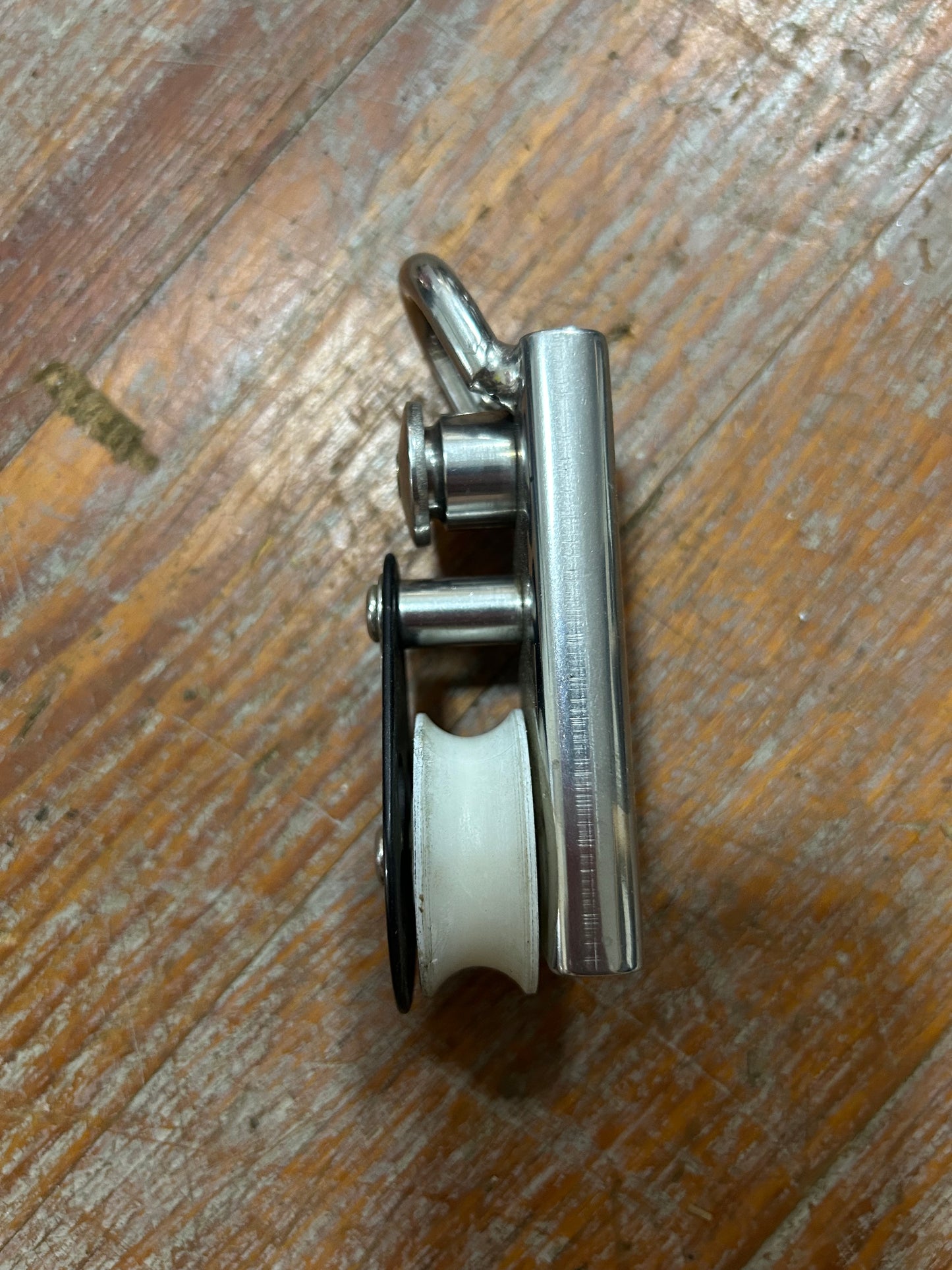 Schaefer Pull Top Track Car w/ Block 1” T-Track 1-1/2” Sheave
