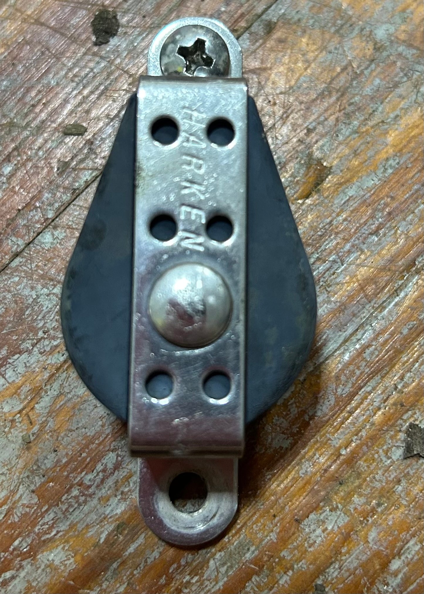 Harken Micro Cheek Block 1” Sheave 1/4” Line