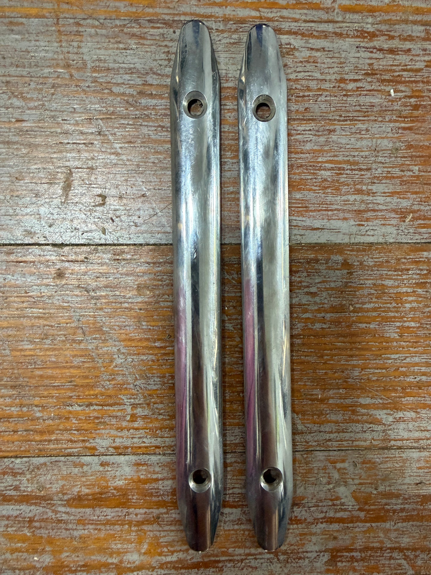 PAIR 8" Long x 3/4" Width Curved Rub Strake