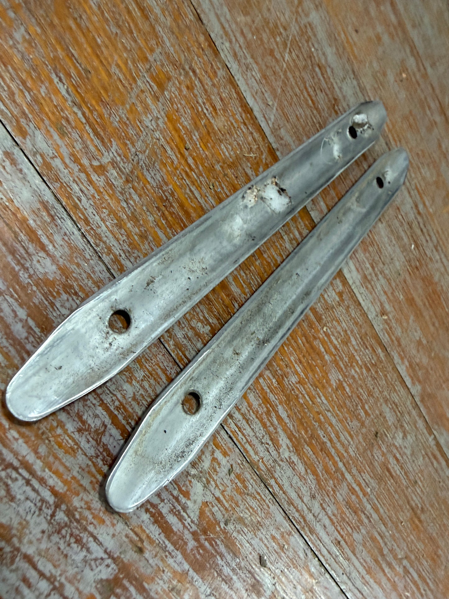 PAIR 8" Long x 3/4" Width Curved Rub Strake
