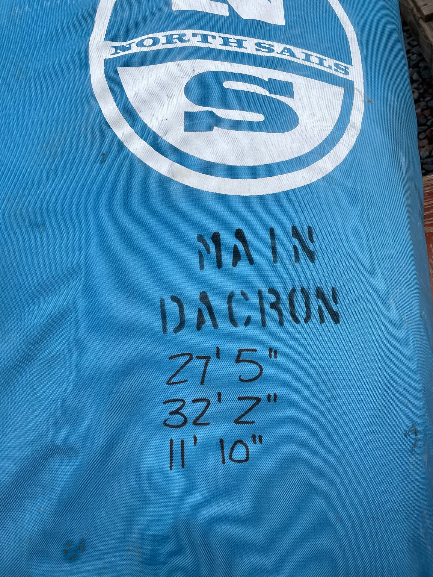 S2 7.9 Main Dacron -27’5” x 32’2” x 11’10”