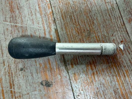 4 7/8" Long Aluminum Threaded Handle - 9/16" Diameter