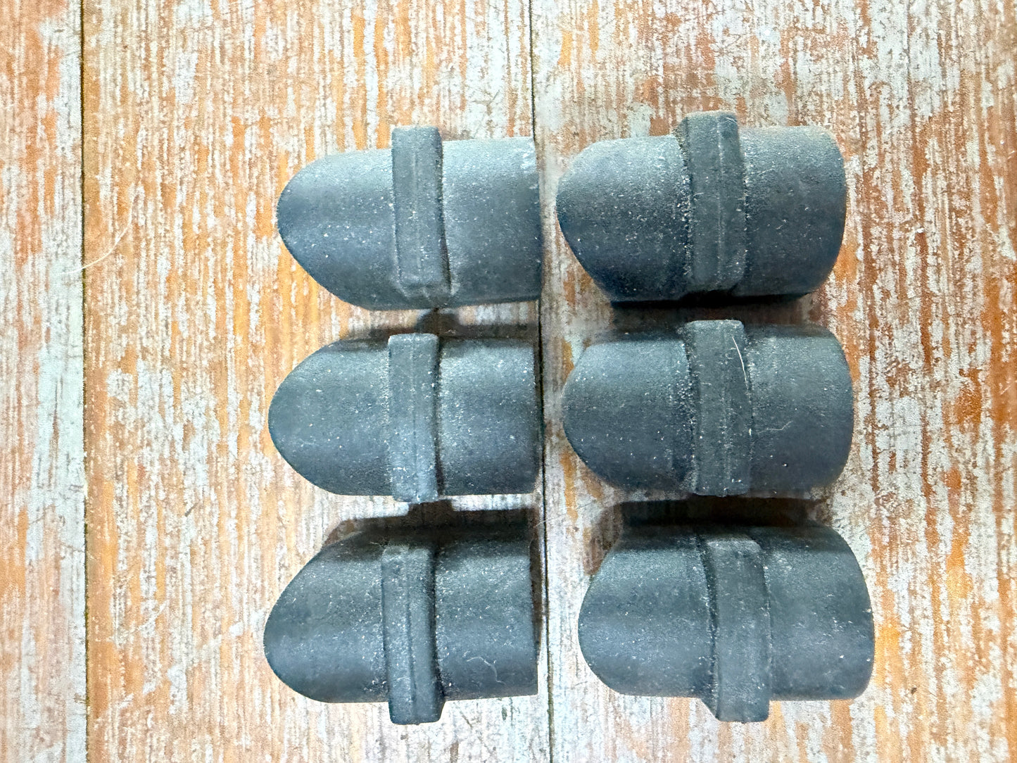 Lot of 6 Replacement Rubber Raymarine Wheel Pilot Fasteners