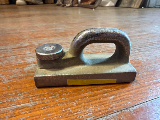 Chromed Bronze 1 1/4” Track Car - 1 3/8” x 5/8” Eye Pull Top