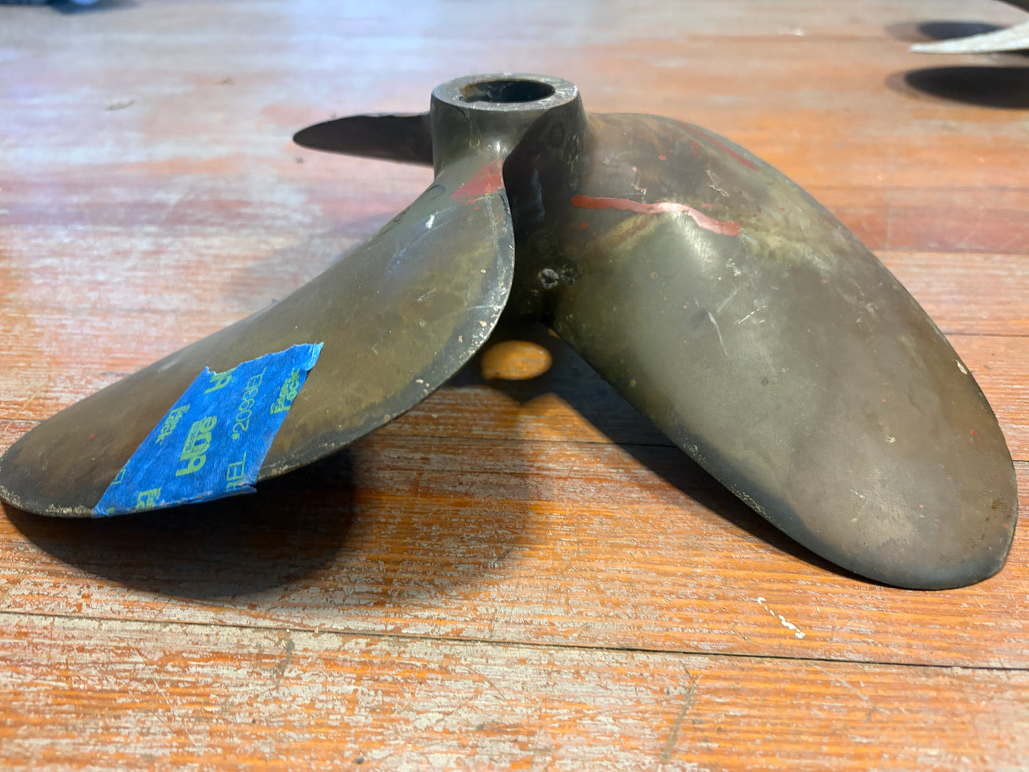 Johnson Oakland 3 Blade 14" with severe pitch  RH