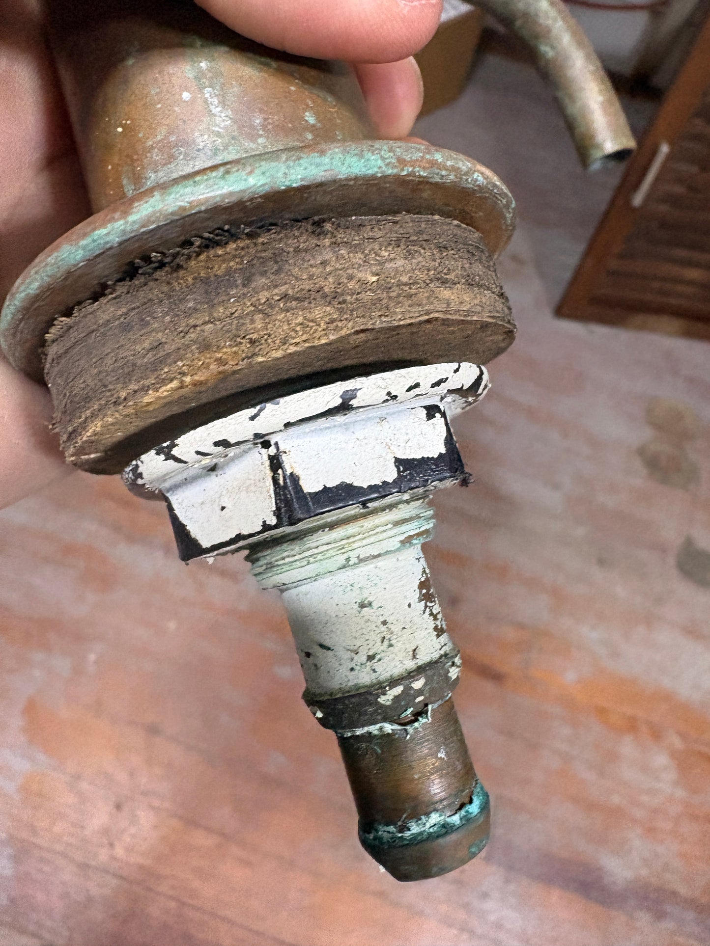 Vintage Bronze Pump Faucet