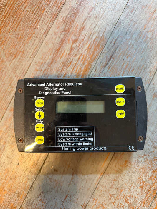 Sterling Power Products - Advanced Alternator Regulator Display - ABRC SO 706