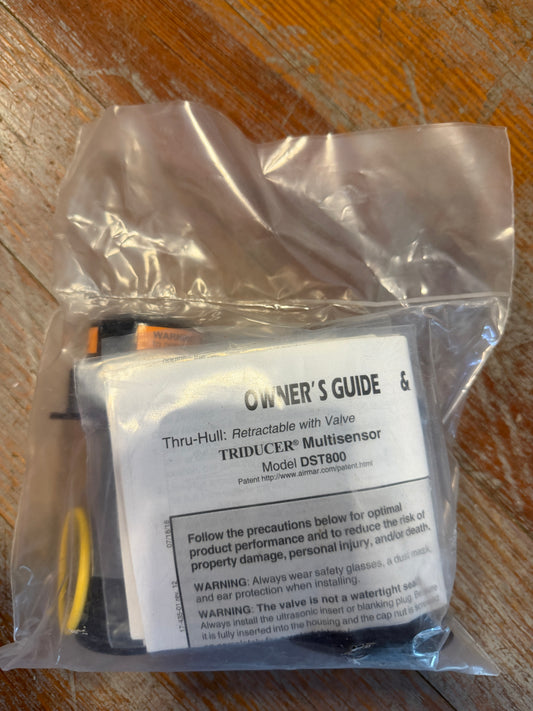 Thru Hull: Retractable  With Valve Triducer Multisenser DST800 - Blanking Plug