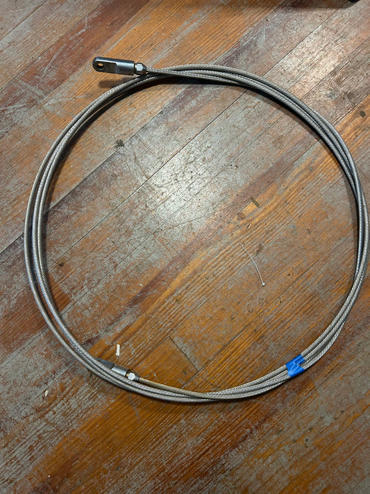 SS Forestay w/ Swaged eye terminals 23’ 3”-  1/4” Wire 1/2” Pins
