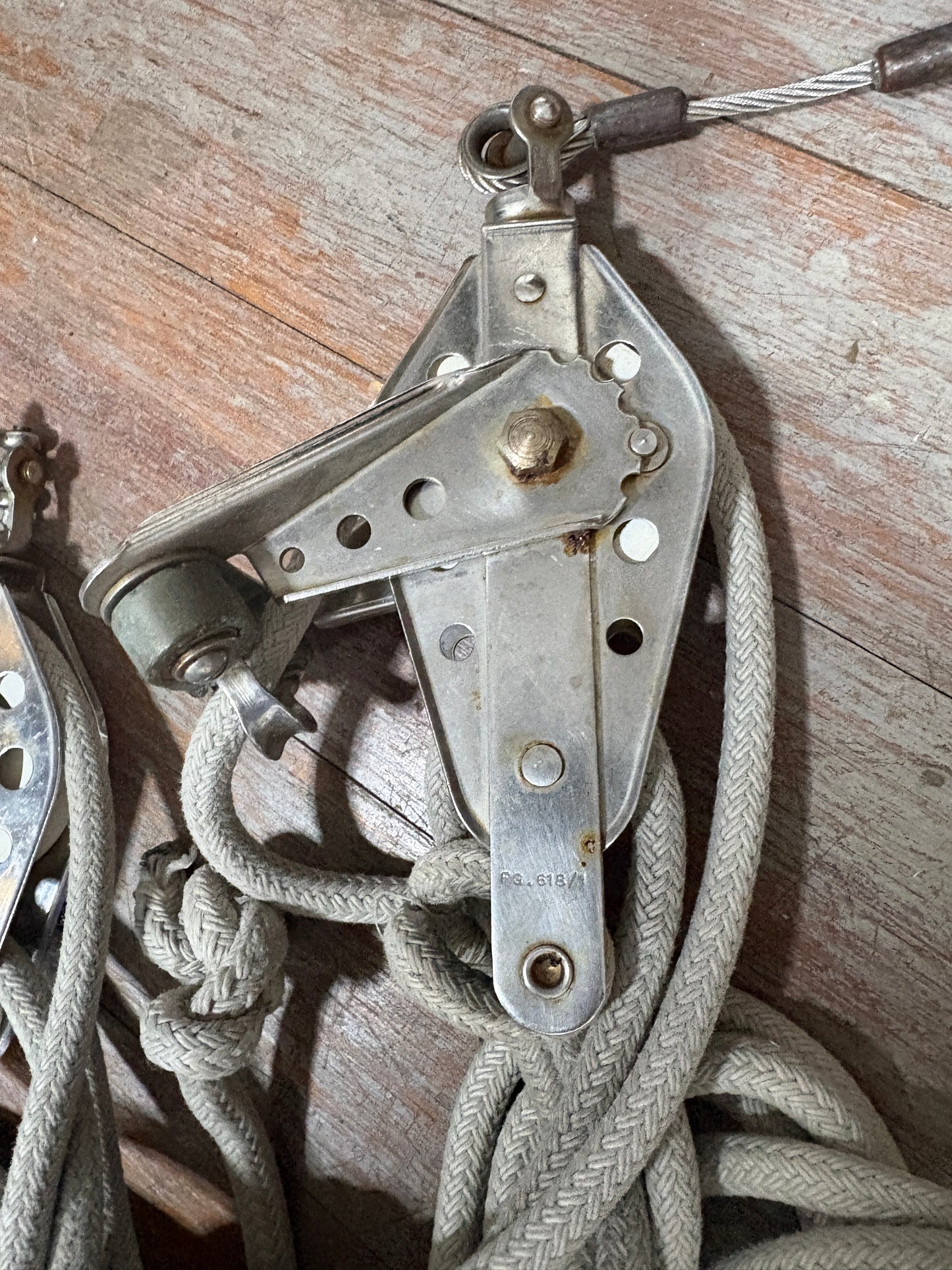 Fico Marine Boom Vang FG 101 and FG 618/1