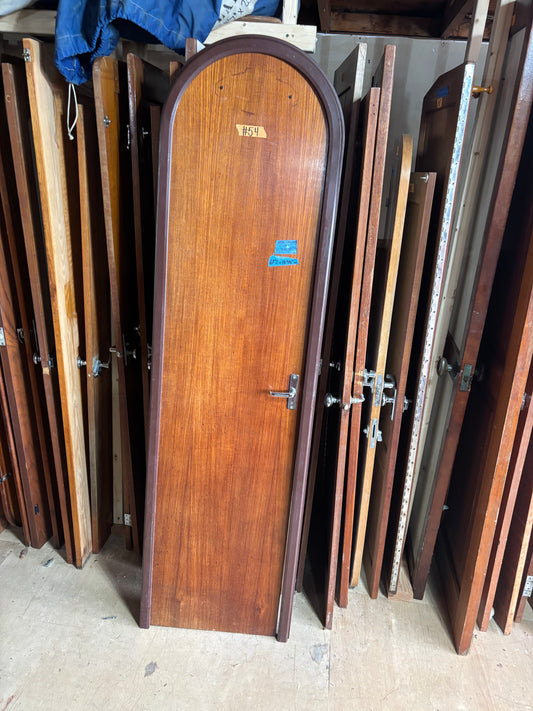 1996 Hunter 367 Interior Door With Metal Frame -- #54