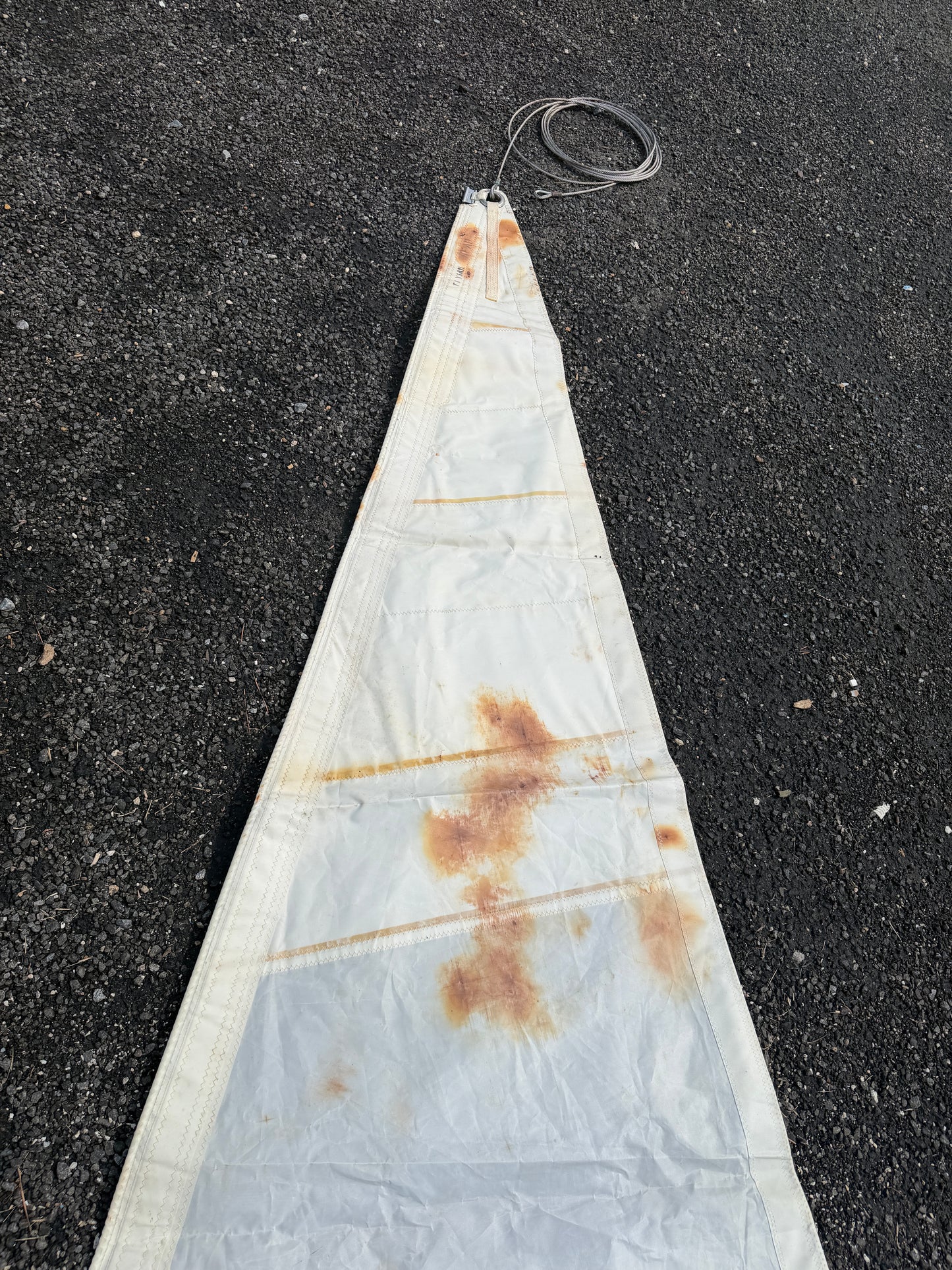 Humphries 42 IOR - T R Y Sail - 20'3" x 25' x 10'10"