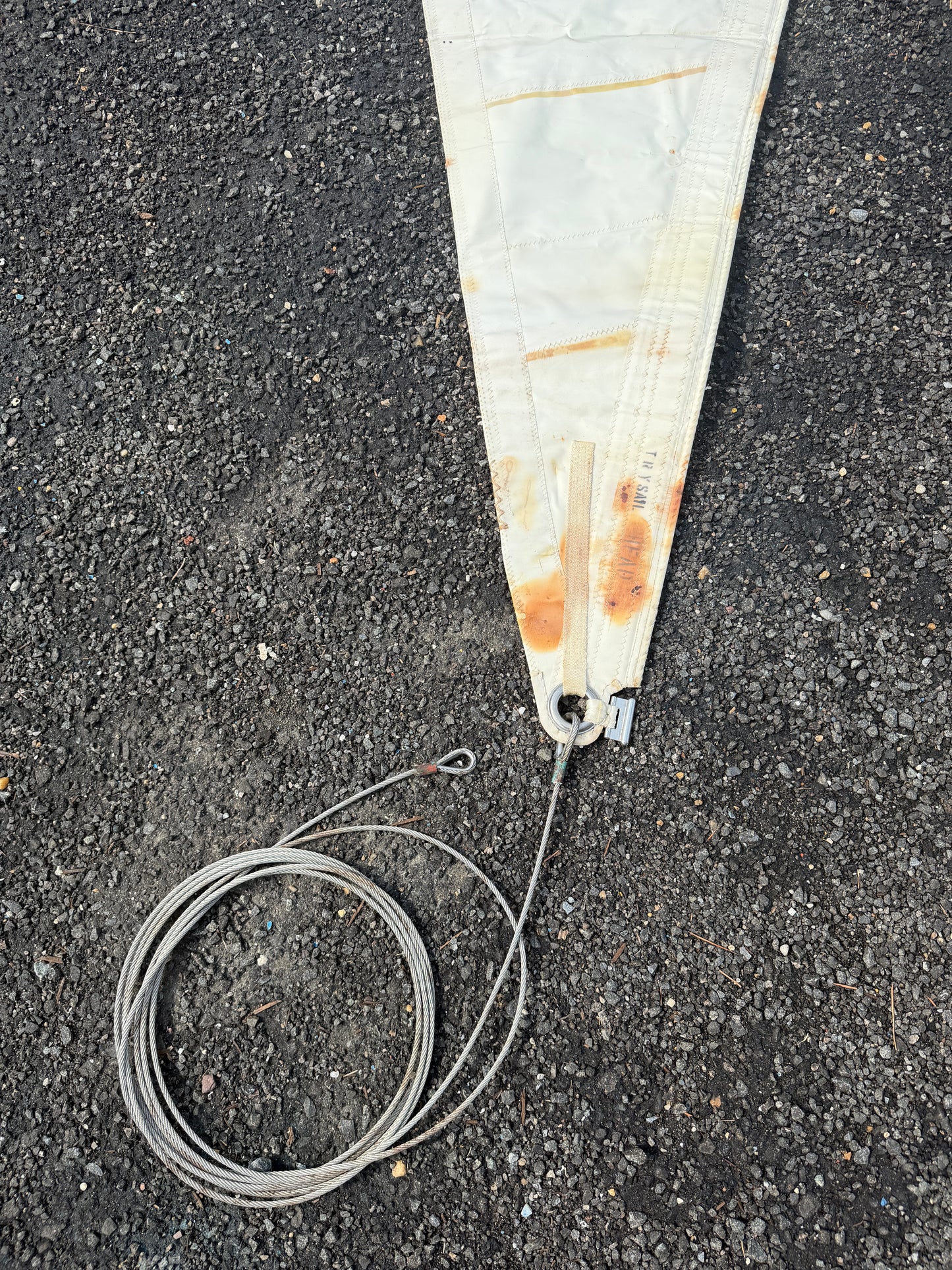 Humphries 42 IOR - T R Y Sail - 20'3" x 25' x 10'10"