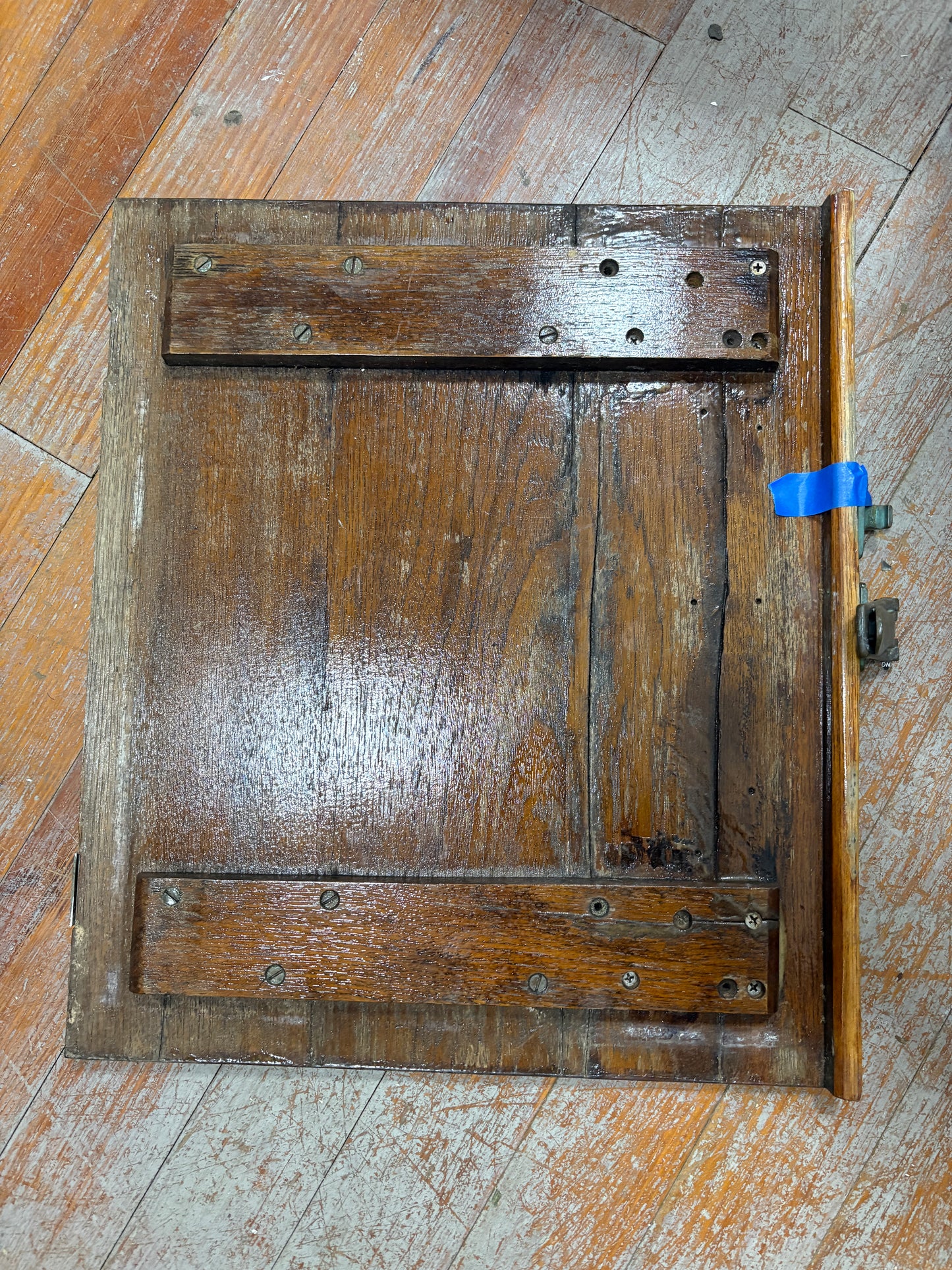 Teak Hatch with Bronze Hardware from Tripp 30 #339