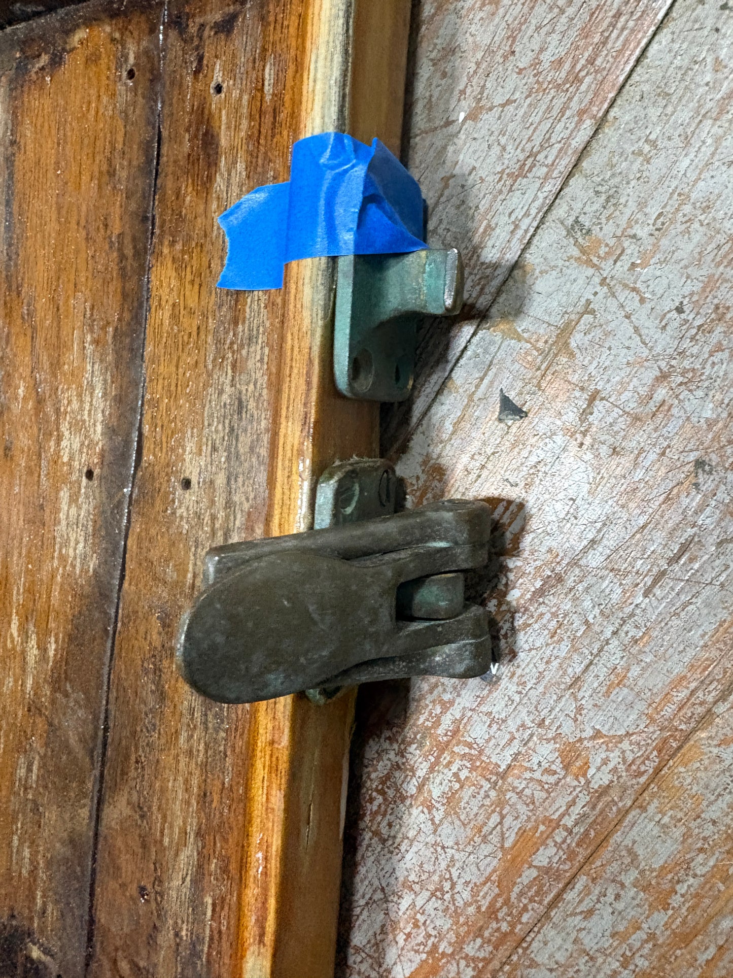 Teak Hatch with Bronze Hardware from Tripp 30 #339