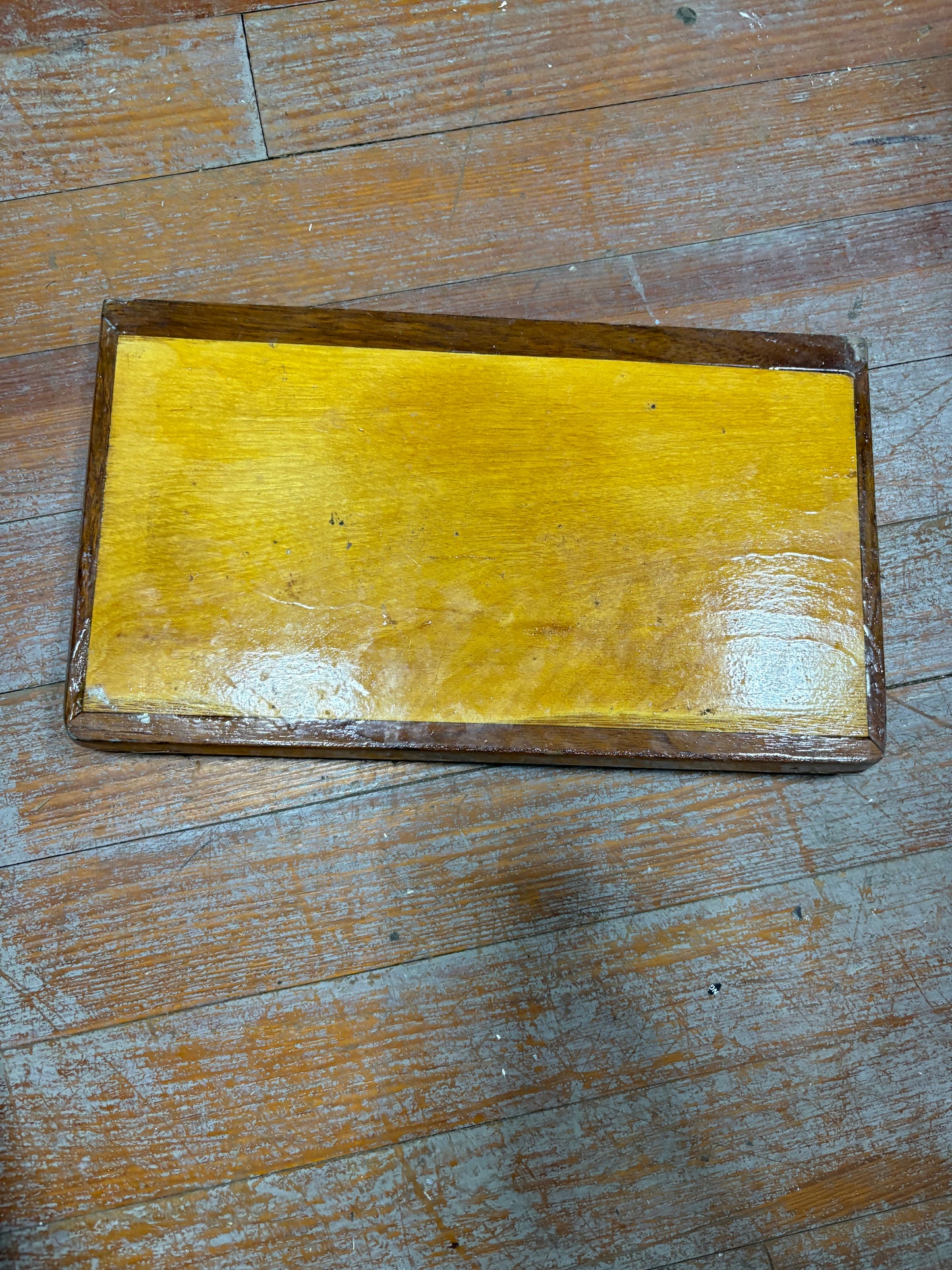 Teak Interior Ice Box Lid from Tripp 30 15 1/2 x 8 1/2" #340