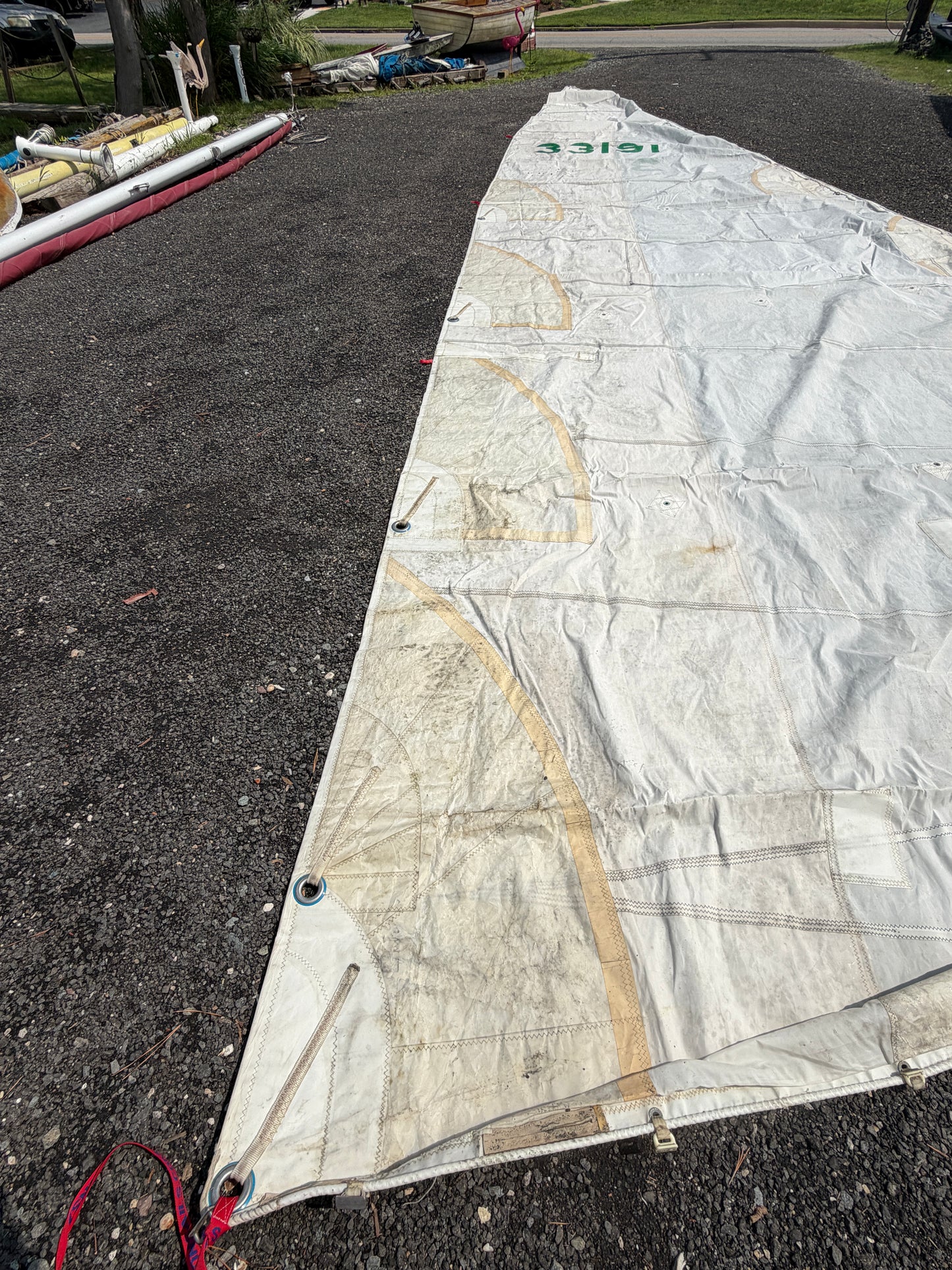 7.75oz Main Sail - 45'5 Luff x 48'5" Leech x 13' Foot - Humphries 42 IOR