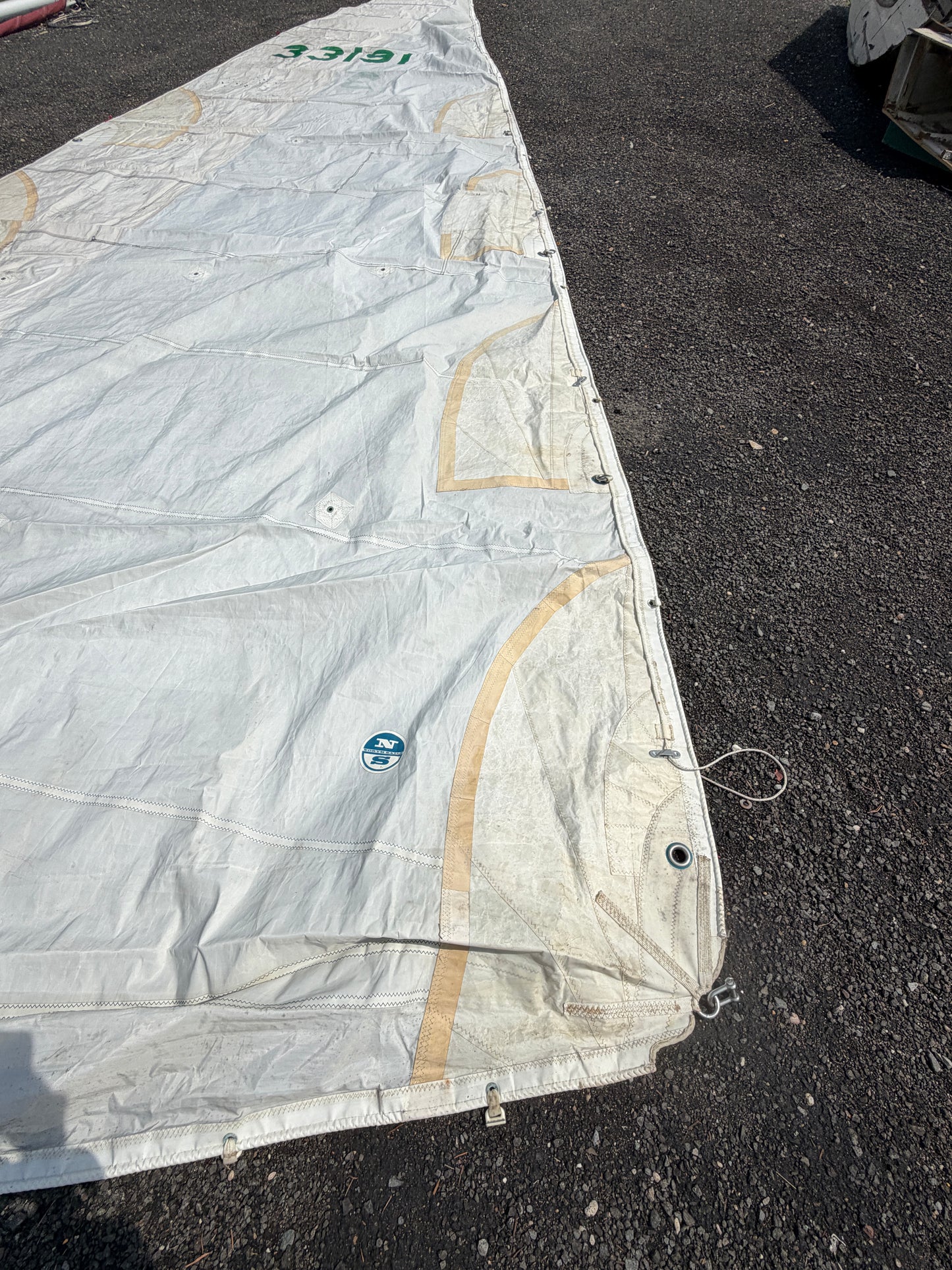 7.75oz Main Sail - 45'5 Luff x 48'5" Leech x 13' Foot - Humphries 42 IOR