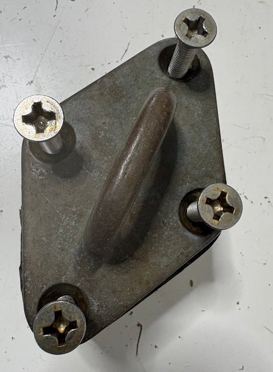 Vintage Bronze Pad Eye on Plastic Base off of Tripp 30