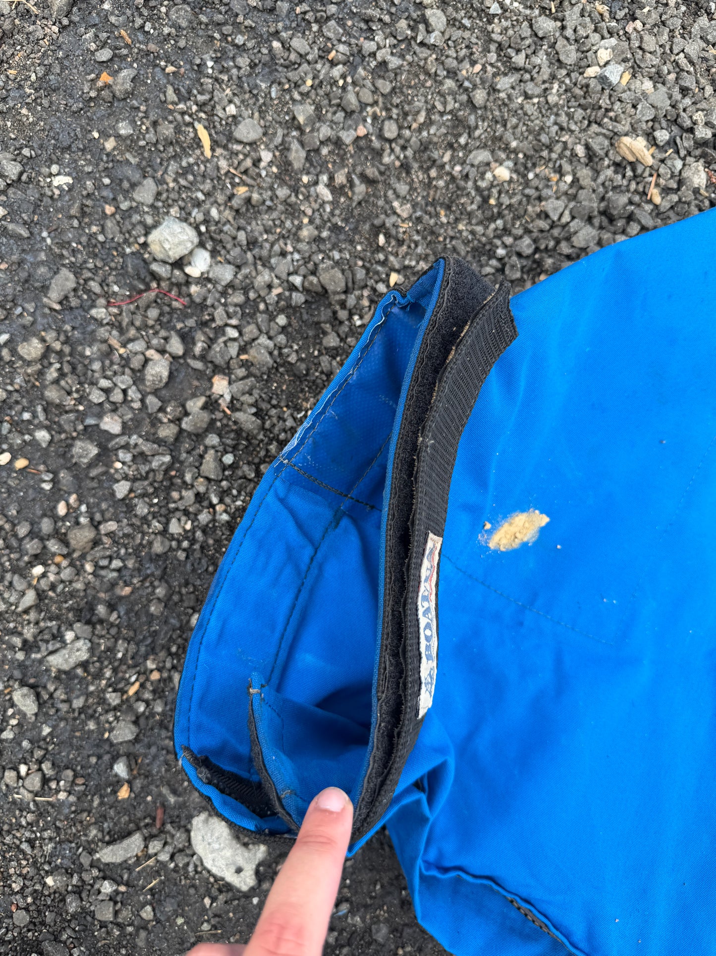 9'8" Pacific Blue Canvas Main Sail Cover