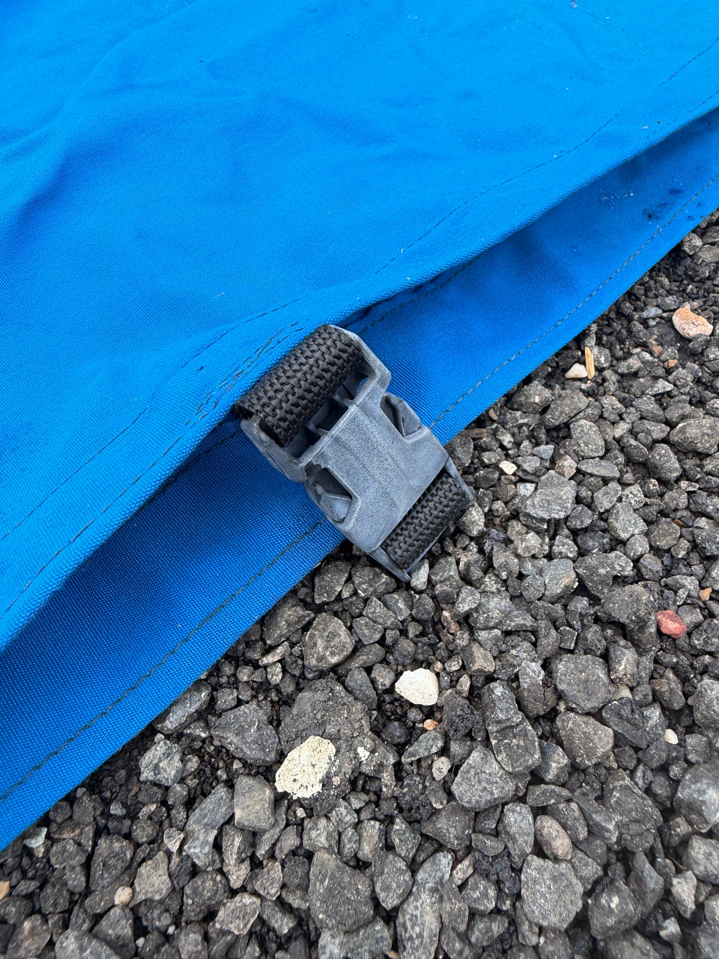 9'8" Pacific Blue Canvas Main Sail Cover
