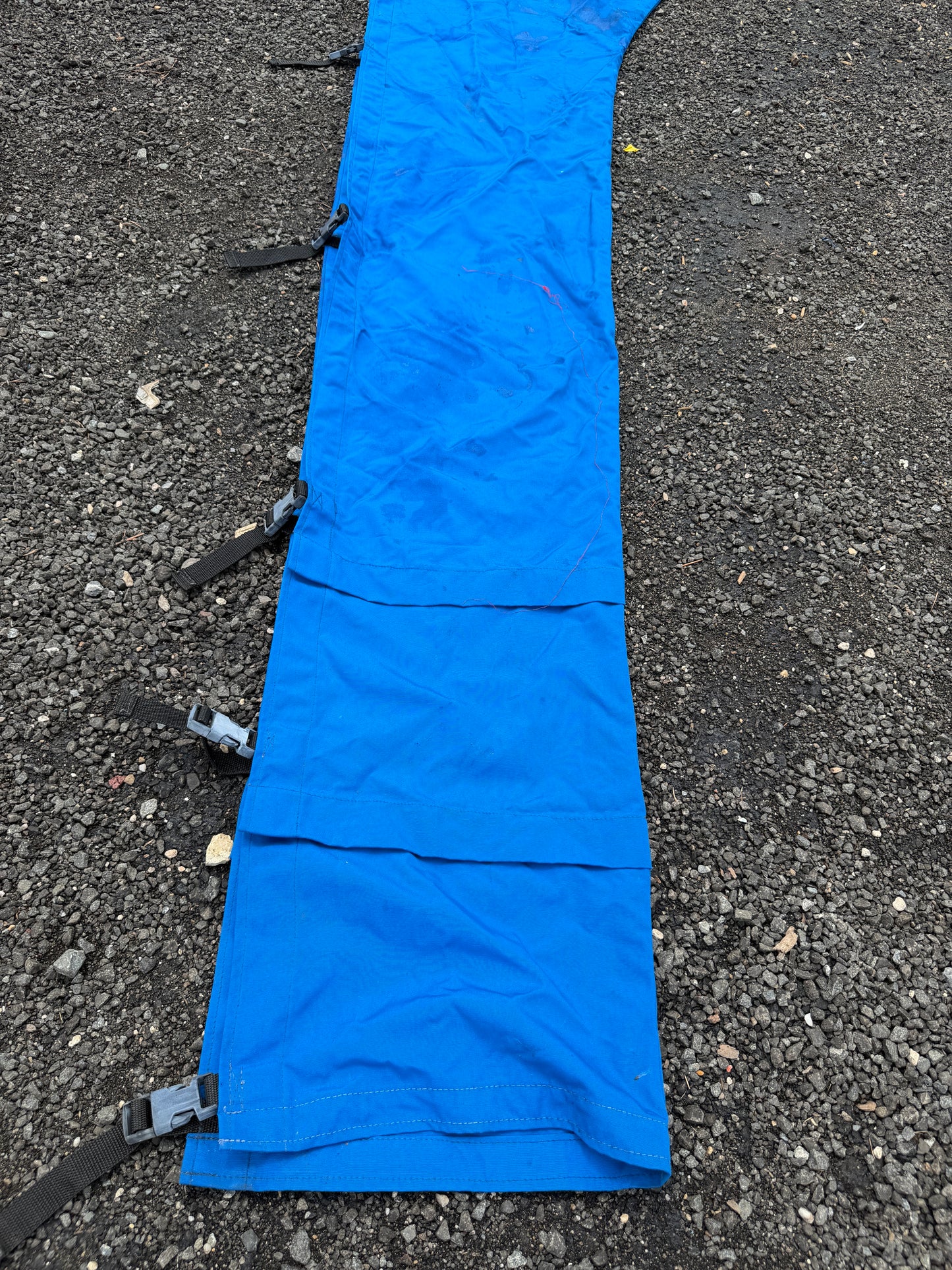 9'8" Pacific Blue Canvas Main Sail Cover