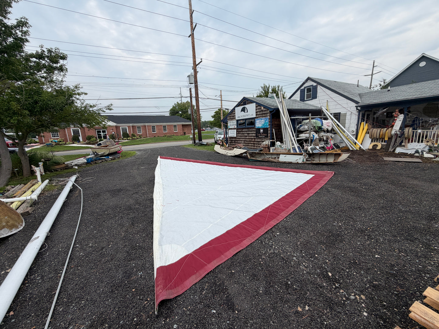Downeaster 38 Roller Furling Sail - 44'5" x 40' x 23'9"