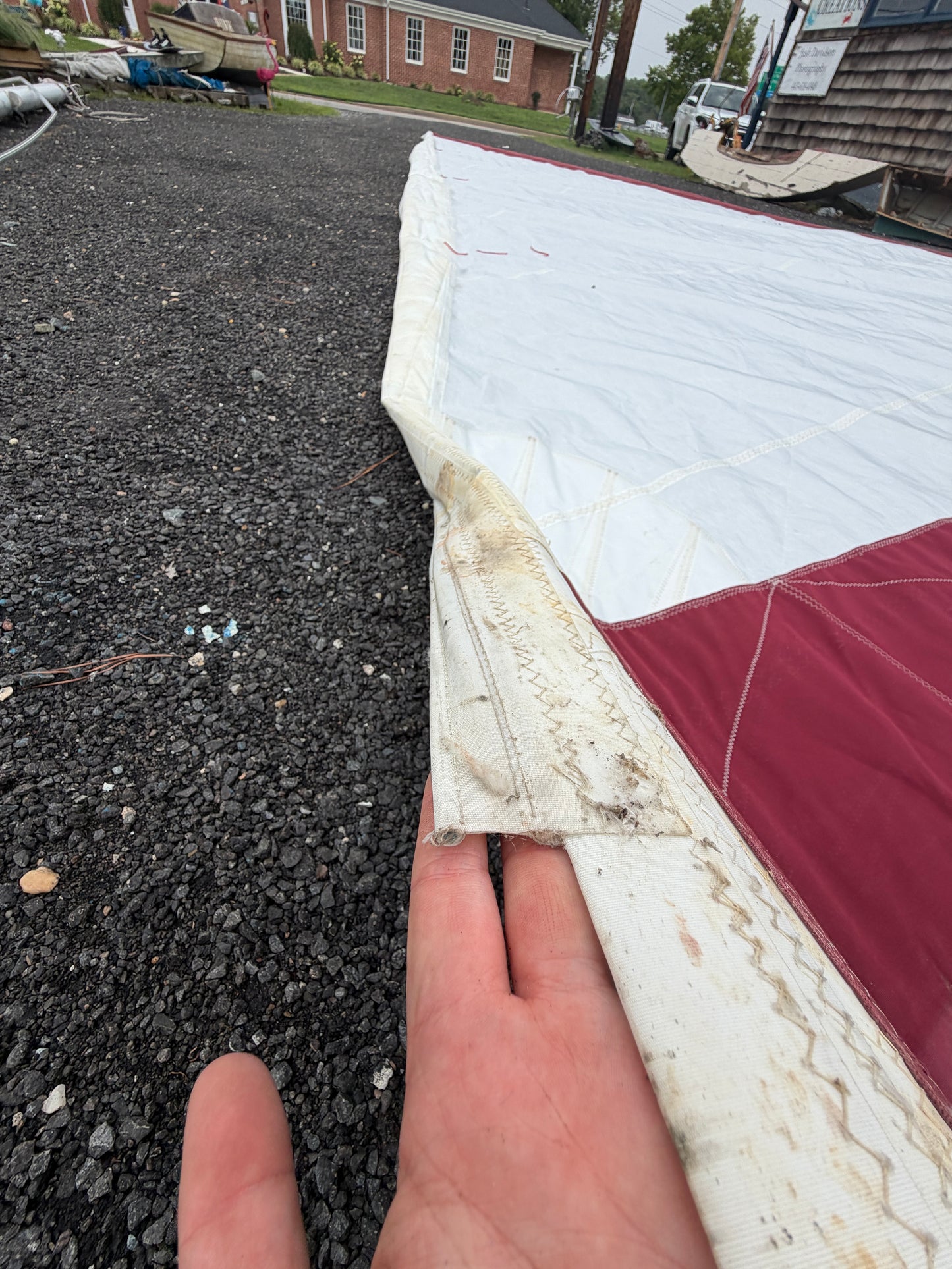 Downeaster 38 Roller Furling Sail - 44'5" x 40' x 23'9"