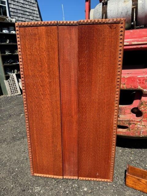 Downeaster 38 Interior Table - With Pole & Overhead Storage -- #40