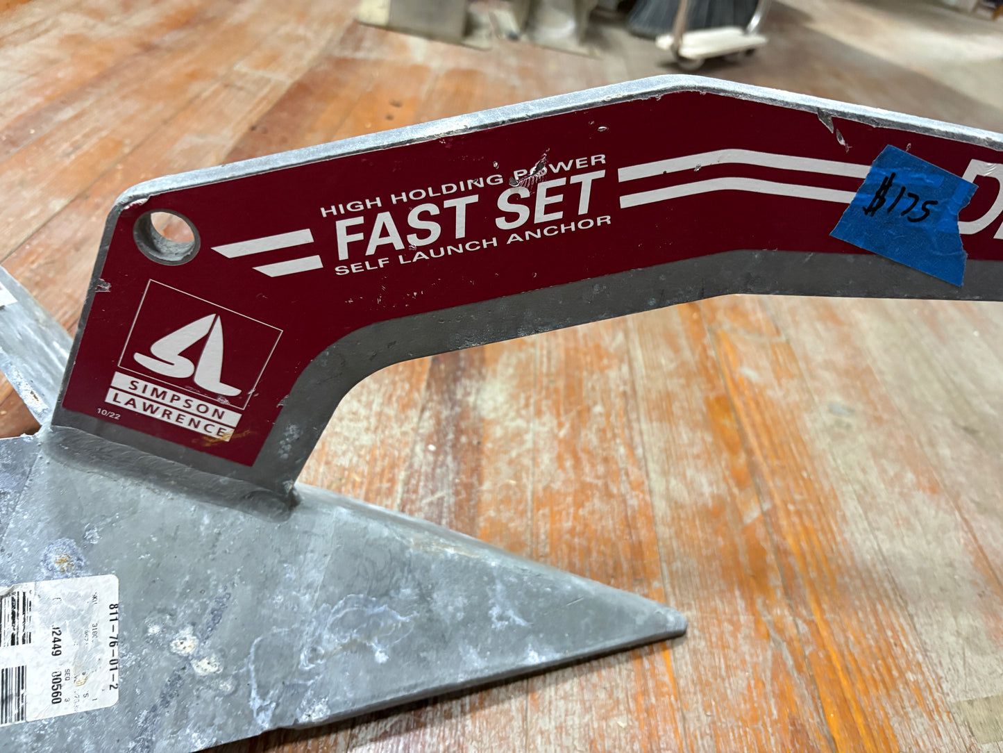 Delta Galvanized Fast Set Anchor 24 lbs
