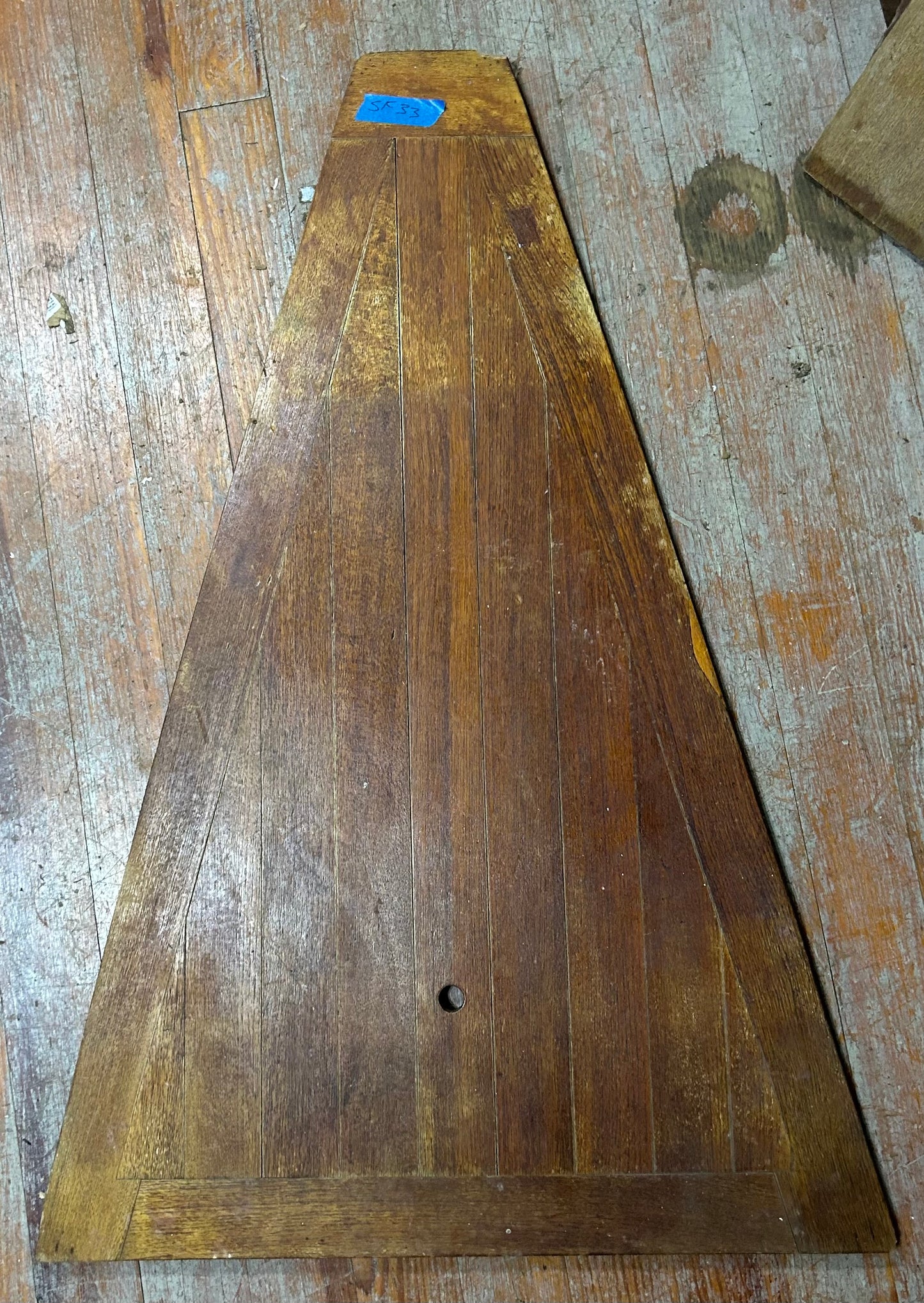 Sea Fare 33  Teak Hatch Door 38 7/8” x 25 3/4”   #361