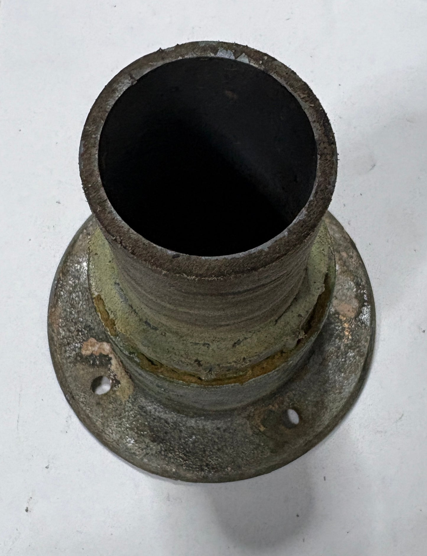 Bronze Water Cap / Plug / Deck Fill Plate  off of Tripp 30