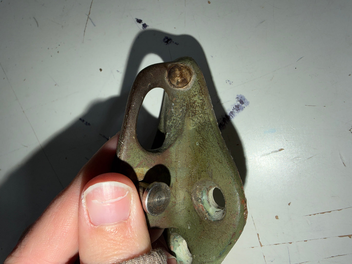 Vintage Bronze Bow Fitting
