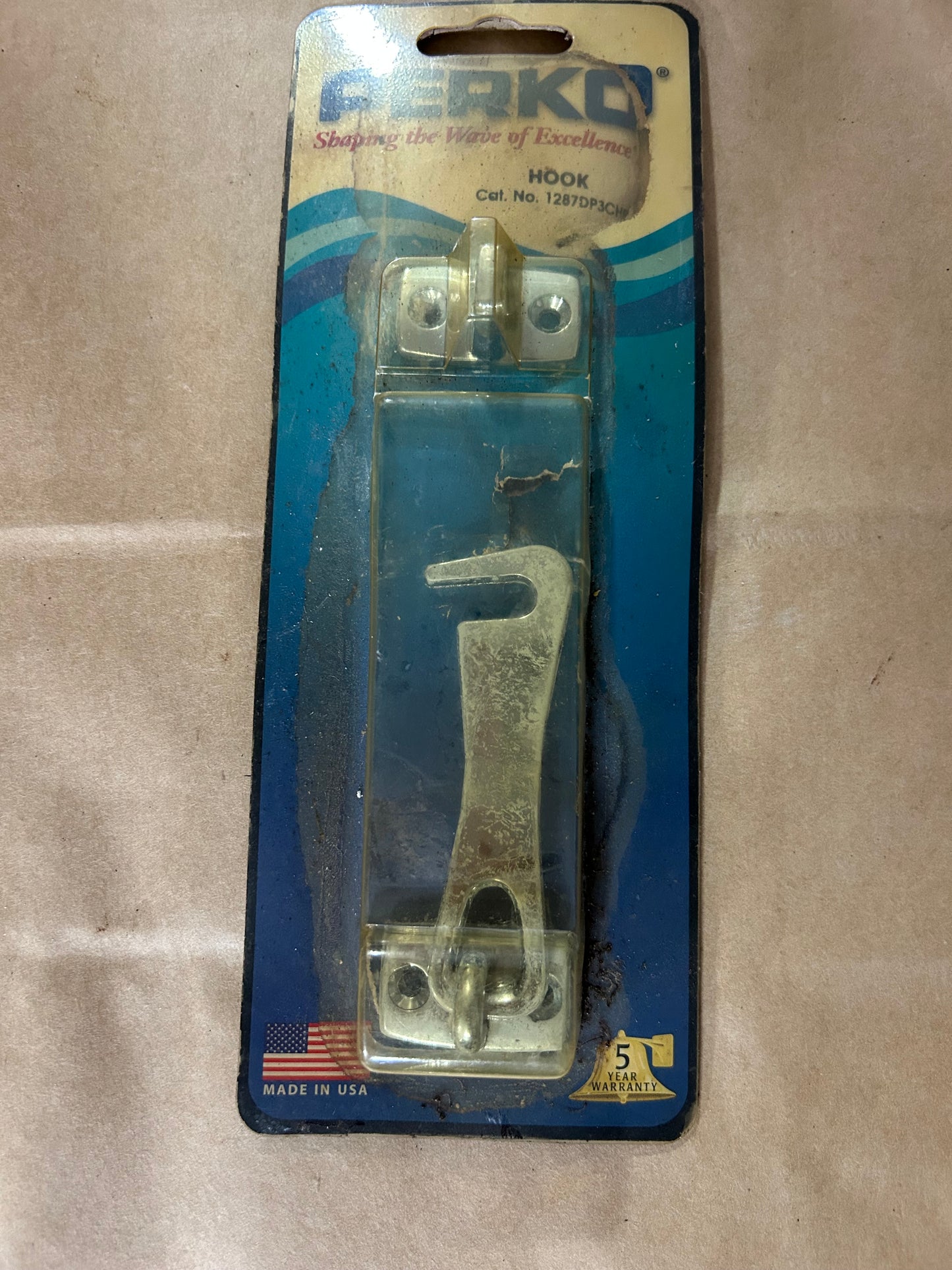 Sea-Dog Chrome Cabin Door Hook Latch 1287P3CH New Old Stock USA Made